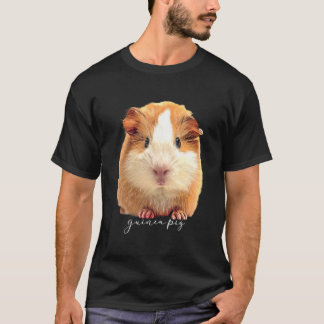 Camiseta Guiné Pig Cute Cavy Hamster Art Rodand Animal Nov
