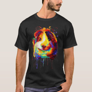 Camiseta Guine Pig Eu Gosto Muito De Suínos Guineenses Mul