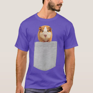 Camiseta Guiné Pig Fake Pocket Hamster Art Rodand Animal