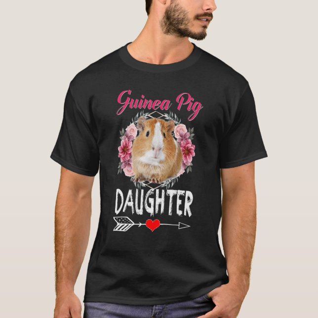 Camiseta Guiné Pig Filha Figurino Roupas Cuja Guiné P (Frente)