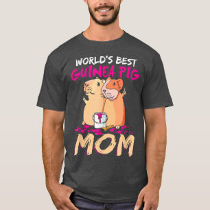 Camiseta Guine-Pig Girl Guiné-Pig Mulheres do mundo melhor