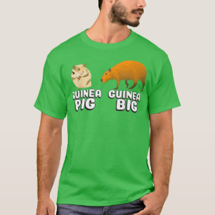 Camiseta Guiné Pig Guiné Grande Funny Capybara Cute Animal