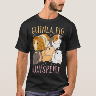 Camiseta Guiné Pig Guiné Suína Mãe Guiné Porco Porco S