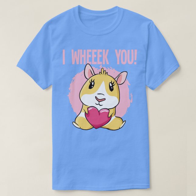 Camiseta Guiné Pig I Roda Você (Frente do Design)