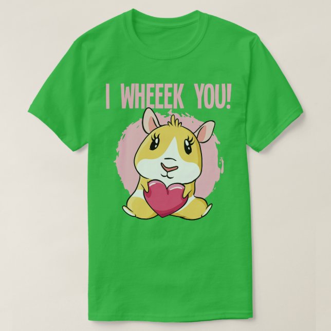 Camiseta Guiné Pig I Roda Você (Frente do Design)