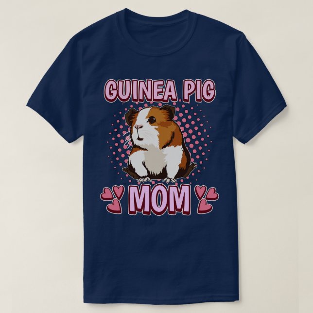Camiseta Guiné Pig Mãe (Frente do Design)
