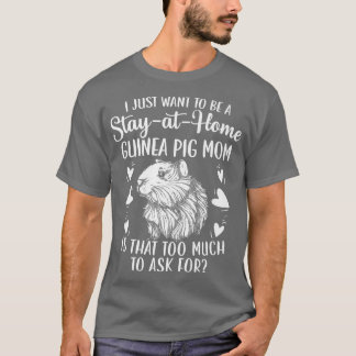 Camiseta Guiné Pig Mãe Cavy Lover