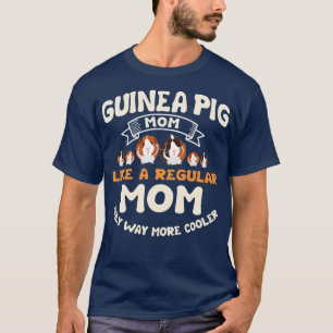 Camiseta Guiné Pig Mãe Cavy Roddent