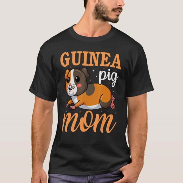 Camiseta Guiné Pig Mãe Guiné (Frente)