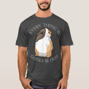 Camiseta Guine Pig Mãe Pai Engraçado Piggy Tudo É Guine