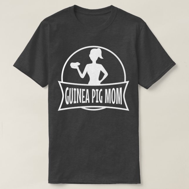 Camiseta Guiné Pig Mãe Premium 2271 (Frente do Design)
