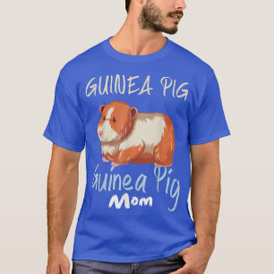 Camiseta Guiné Pig Mãe - Proprietário de Porcos Cavy Lover 