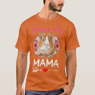 Camiseta Guiné Pig Mama Figurino Fofo Cuja Guiné Pig L