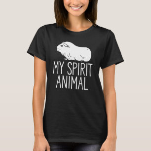 Camiseta Guiné Pig Meu Espírito Animal Hamster Pet