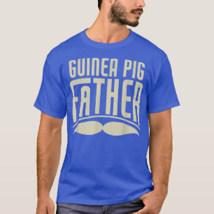 Camiseta Guiné Pig Padre Funny Guiné Proprietário de Porcos