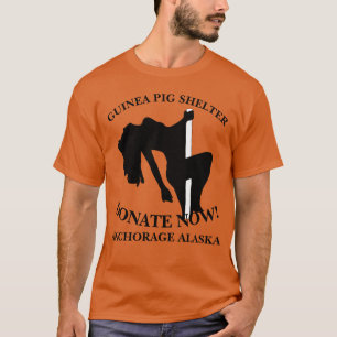 CAMISETA GUINÉ PIG SHELTER DONATE AGORA ANCORAGE ALASKA