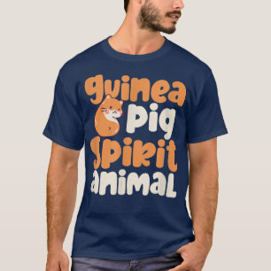 Camiseta Guiné Pig Spirit Animal Guiné Porcos Proprietário 
