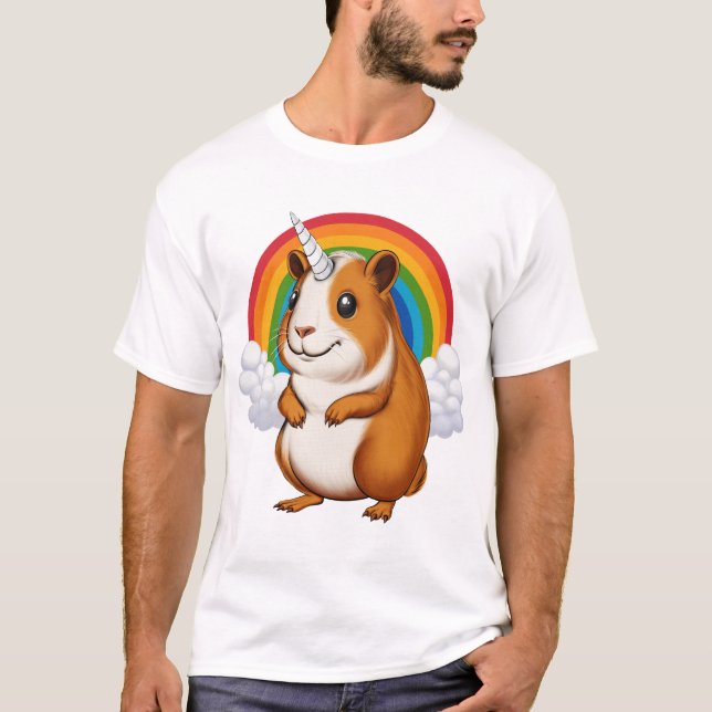 Camiseta Guiné Pig Unicorn (Frente)