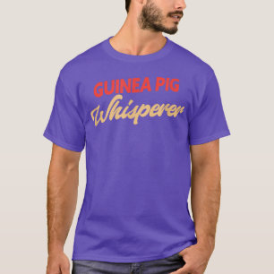 Camiseta Guiné Pig Whisperer Engraçado Guiné