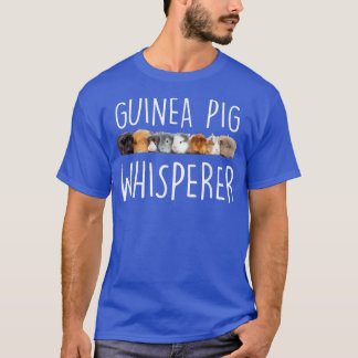 Camiseta Guiné Pig Whisperer Engraçado Guiné Diversidade de