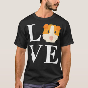 Camiseta Guiné Porco Cute Engraçado Guiné Suína Engraç