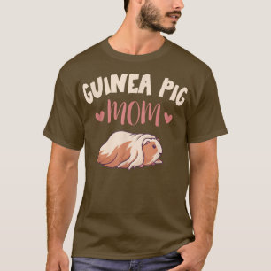 Camiseta Guiné Porco Mãe Figurino Mamãe Mãe Cabeça Longueir