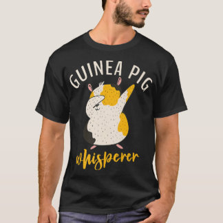 Camiseta Guiné-Porco-Suspiro Cute-Guiné Prêmio de Suíno