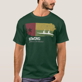 Camiseta Guinea Bissau Rowing Team Oarswoman Rower Girl Row