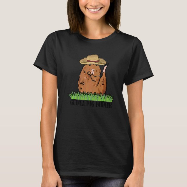 Camiseta Guinea Pig Farmer Graphic Guinea Pig Owner Pets An (Frente)
