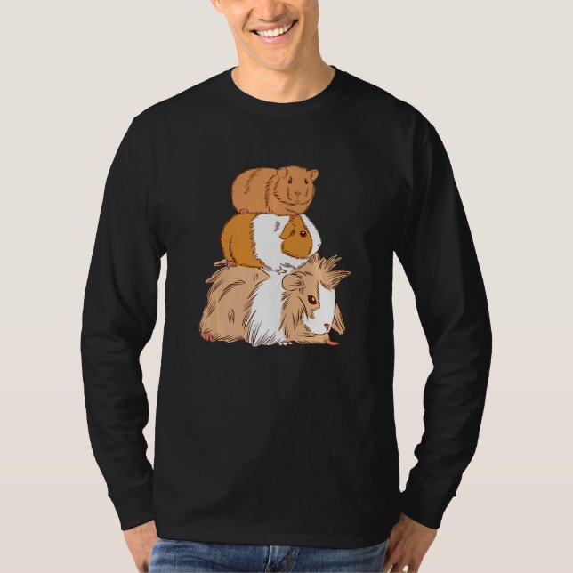 Camiseta Guinea Pig Graphic Guinea Pig Owner Pet Cavy Anima (Frente)