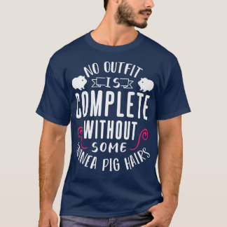 Camiseta Guinea Pig Hairs Design For Rodent Lover 