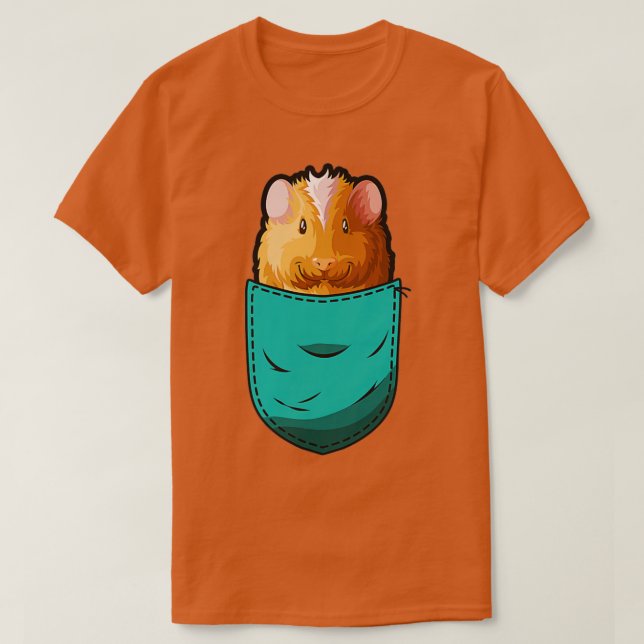 Camiseta Guinea Pig In My Pocket Funny Pig Gifts for Guinea (Frente do Design)