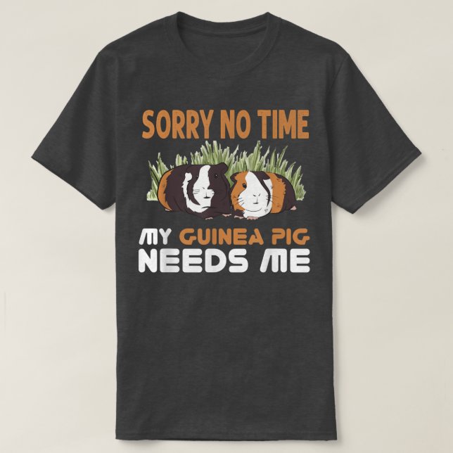 Camiseta Guinea Pig Lover  (Frente do Design)