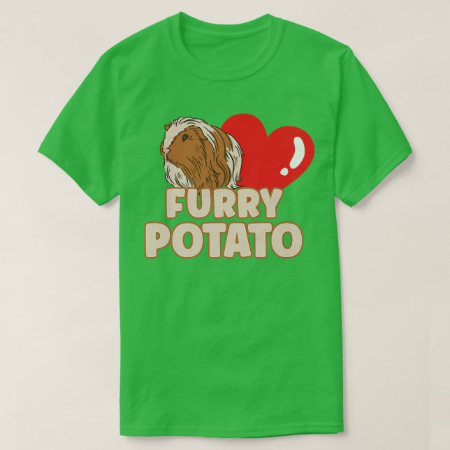 Camiseta Guinea Pig Lover Furry Potato  (Frente do Design)