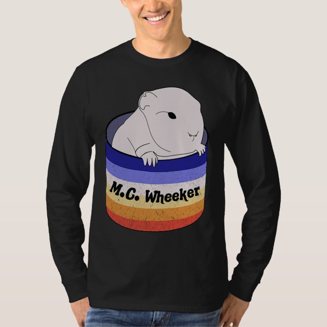 Camiseta Guinea Pig M C Wheeker Wheeking Cavy (Frente)
