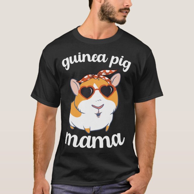 Camiseta Guinea Pig Mama Women Mothers Day Guinea Pig Mom M (Frente)