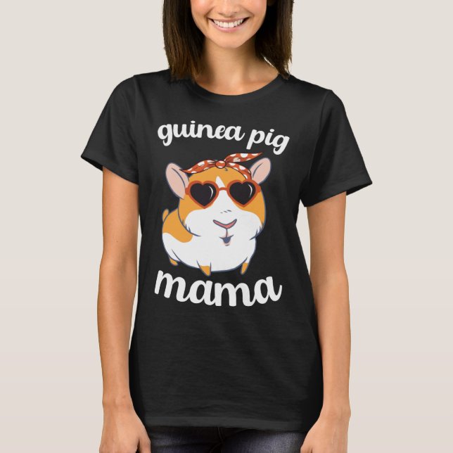 Camiseta Guinea Pig Mama Women Mothers Day Guinea Pig Mom M (Frente)