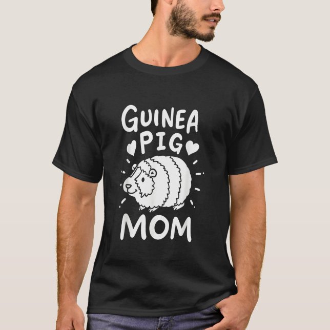 Camiseta Guinea Pig Mom (Frente)