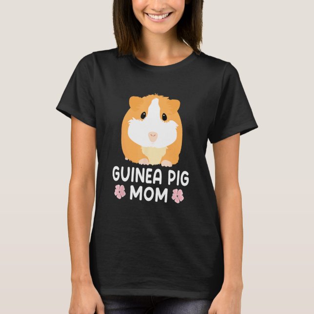Camiseta Guinea Pig Mom Guinea Pig   Mama Mother (Frente)