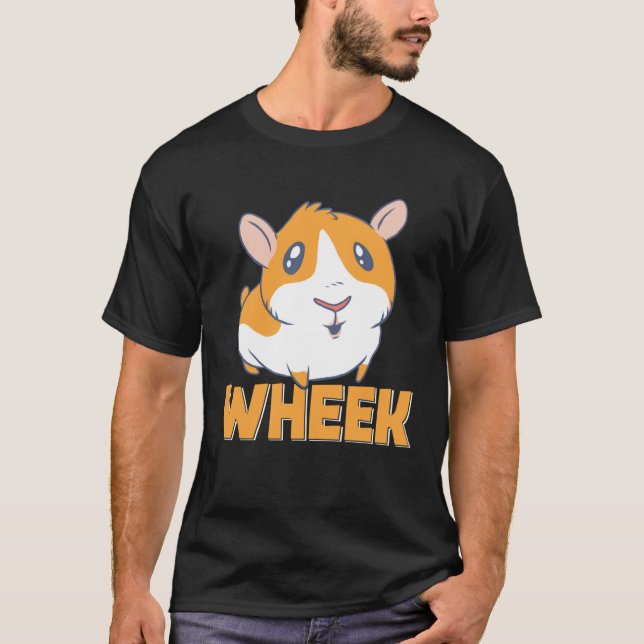 Camiseta Guinea Pig Owner cute Wheek (Frente)