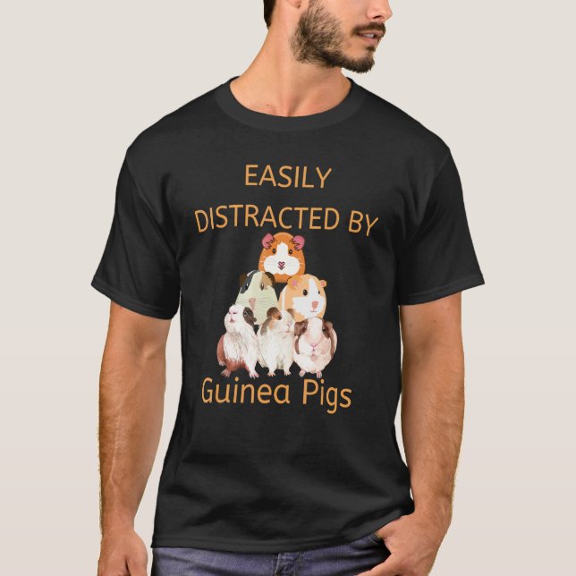 Camiseta Guinea Pig Quote for a Guinea (Frente)