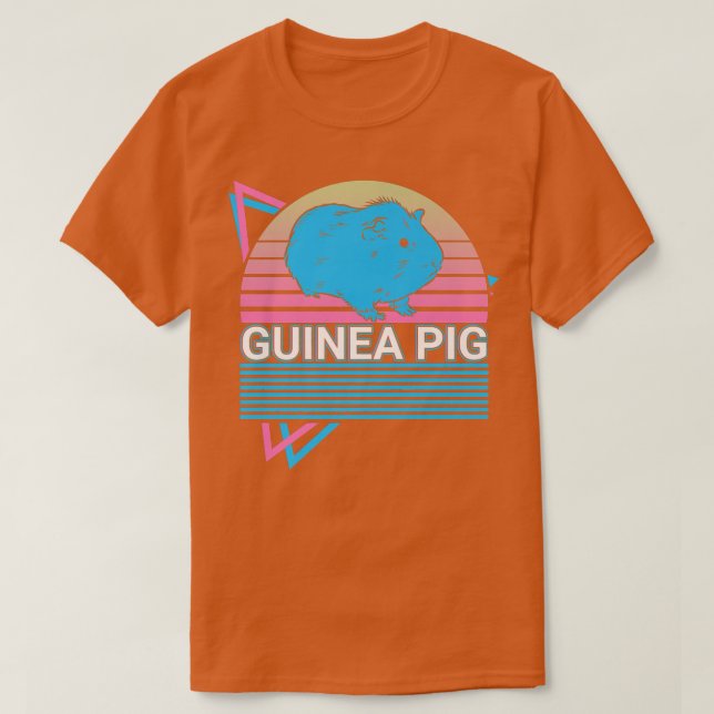 Camiseta Guinea Pig Retro 527 (Frente do Design)
