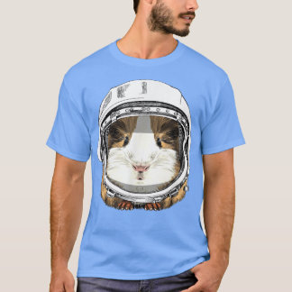 Camiseta Guinea pig Rodent Astronaut Space Wildlife Animal 