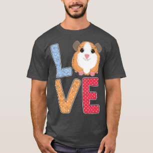 Camiseta Guinea Pig Shirt, Love Guinea Pig Premium