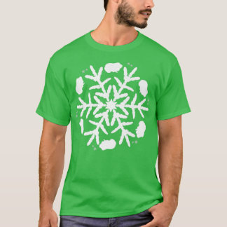 Camiseta Guinea Pig Snowflakes Christmas Matching Pajama Fu