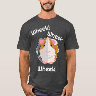 Camiseta Guinea Pig Wheek Gift   Guinea Pigs Birthday Cloth