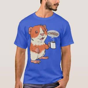 Camiseta Guinea Pigs and Coffee Ironic Monday Tired T-Shirt