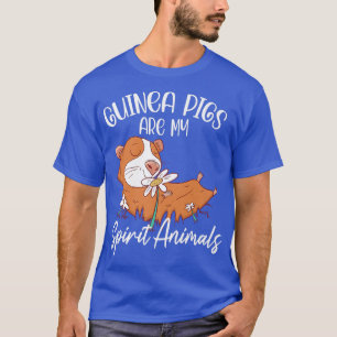 Camiseta Guinea Pigs Are My Spirit Animals Animal Pet Guine