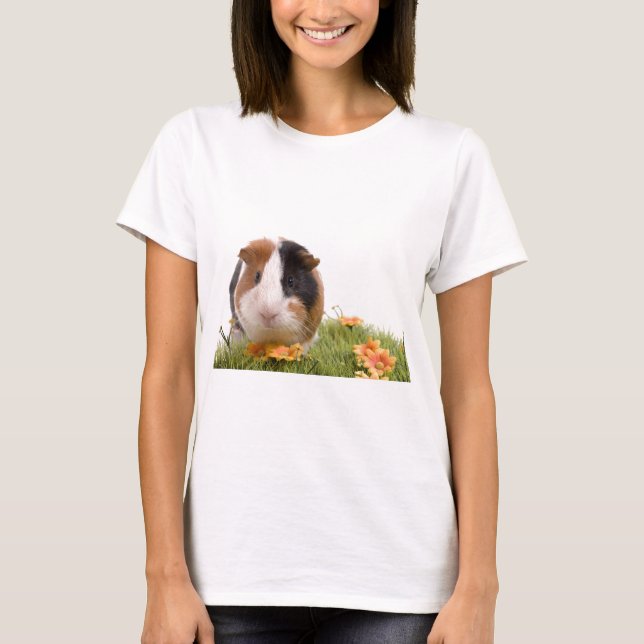 Camiseta guinea pigs tem-se lawn (Frente)