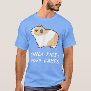 Camiseta Guinea Pigs & Video Games Cute Rodent Pet Kawaii A